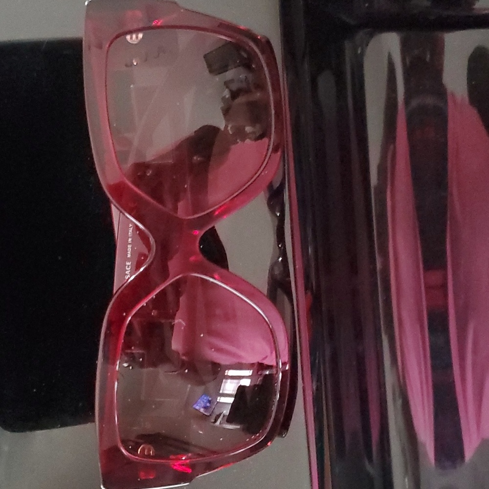 Versace Women's Pink Sunglasses
